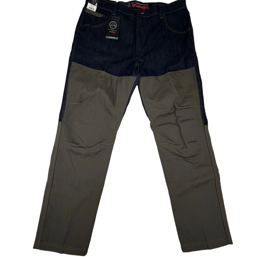 NWT Wrangler ATG Upland Pants Men's Sz 42x34 All Terrain Gear Brush Guard NEW